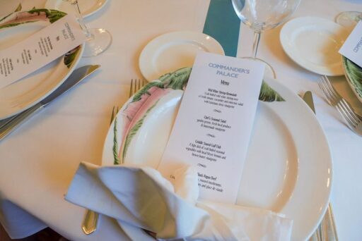 Coliseum Room Place Setting